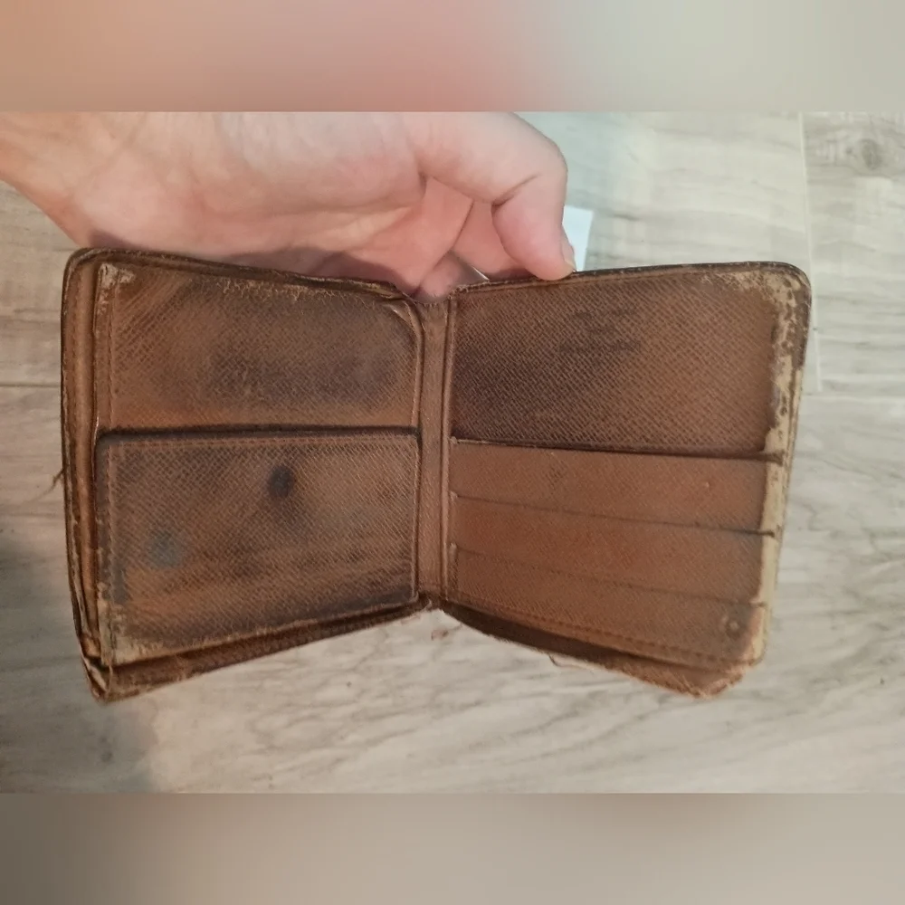 Louis Vuitton MARCO Wallet Billfold Monogram VIntage Authentic